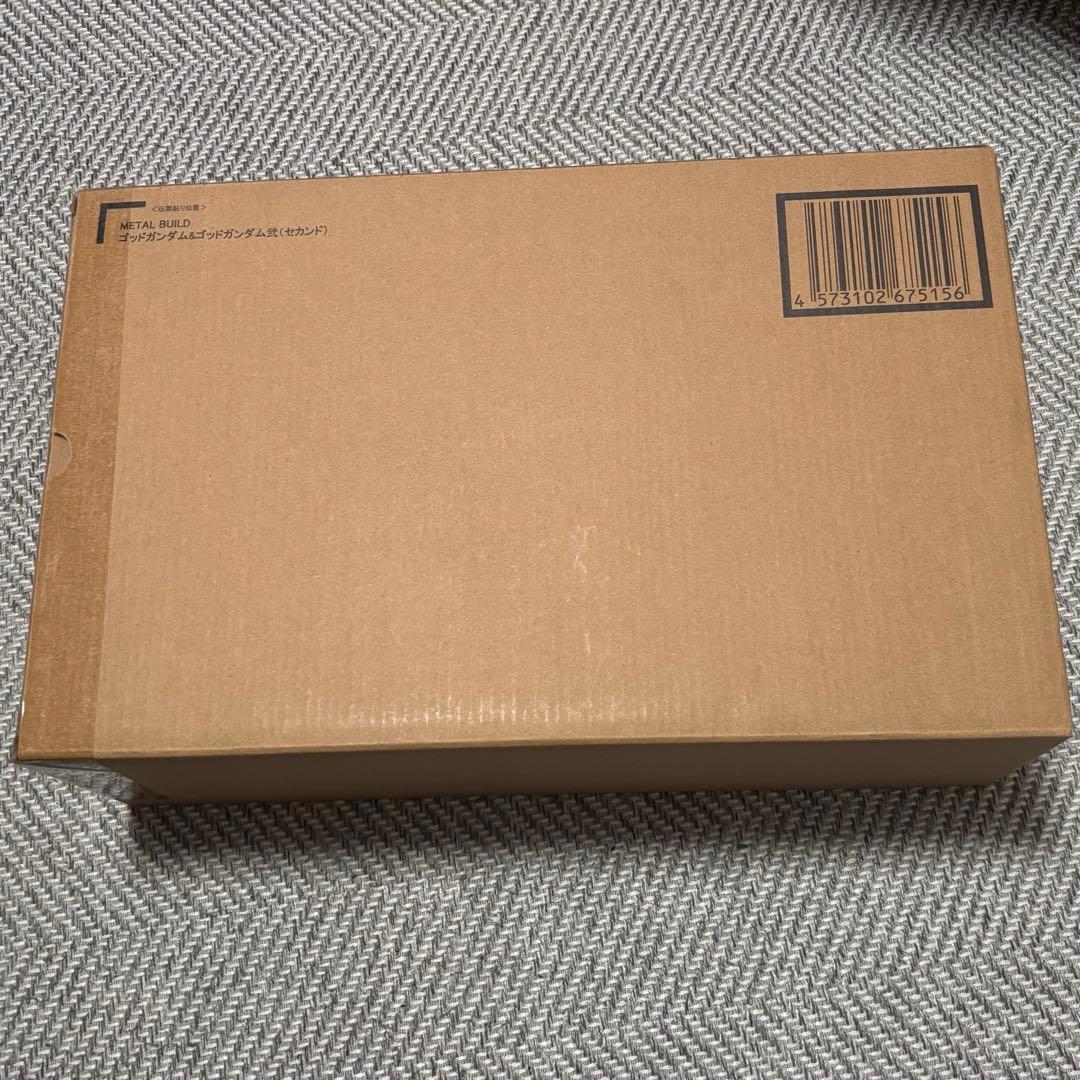 【3次輸送箱未開封】L BUILD ゴッドガンダム＆ゴッドガンダム弐
