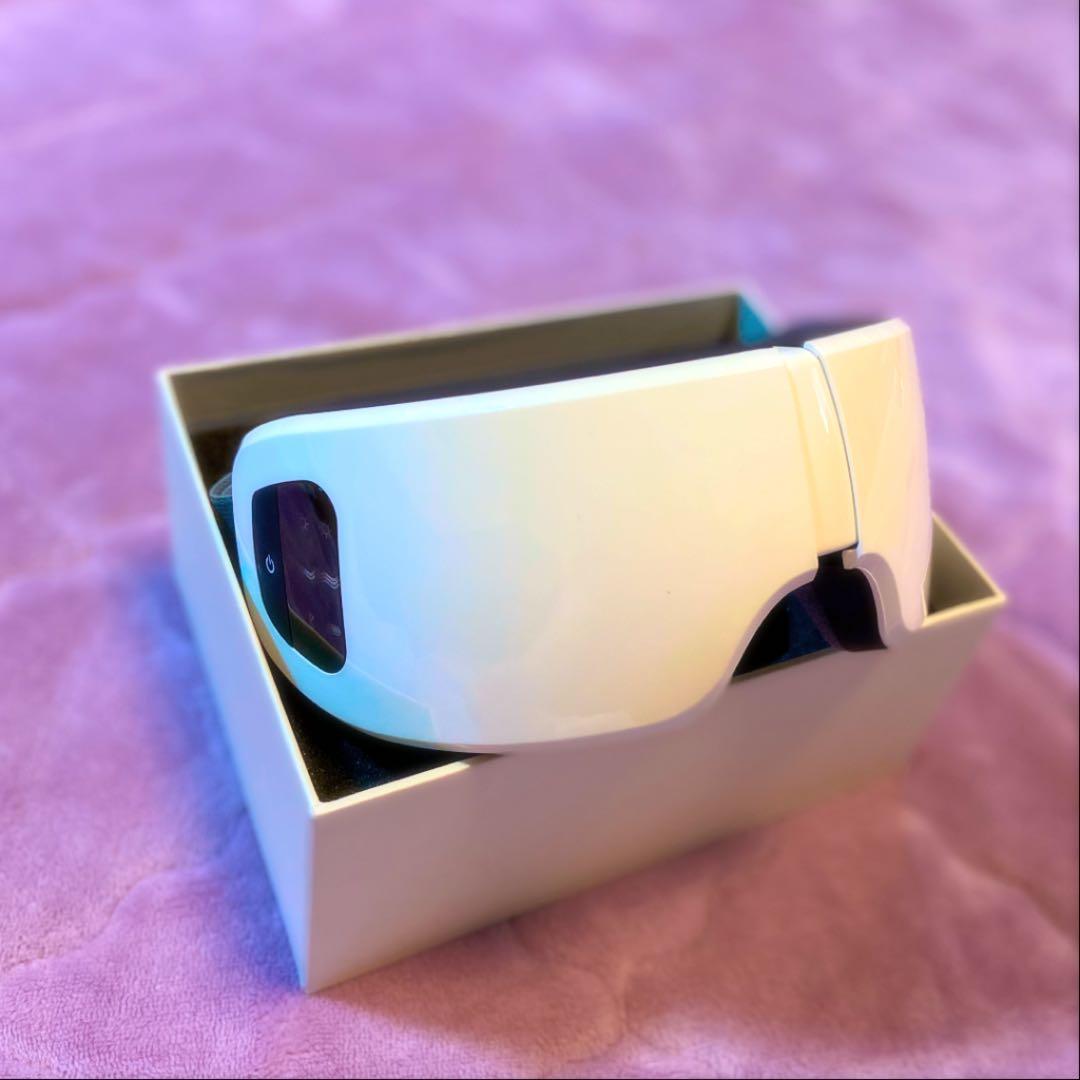 アイマッサージャー アイマスク ホット フェイススチーマー 目元マッサージャー