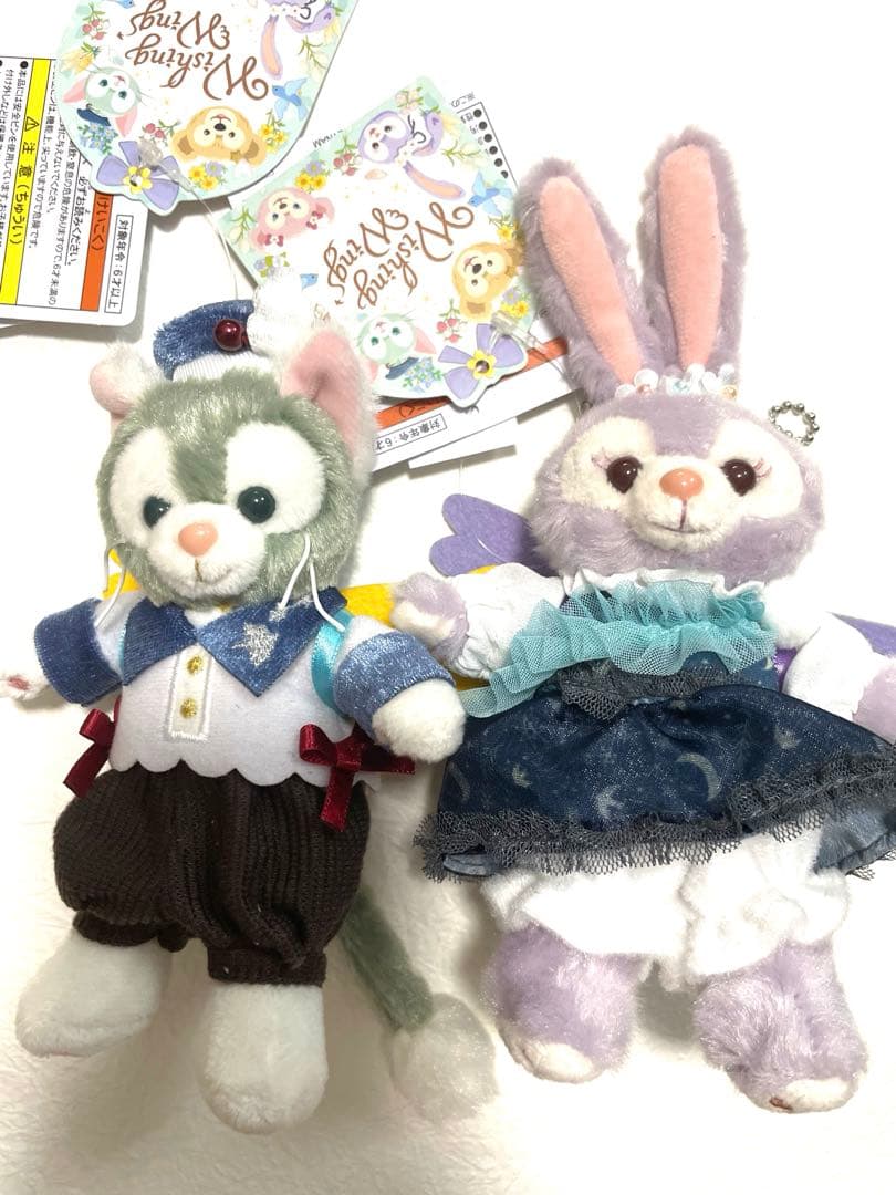 ダッフィー&フレンズ　ウィッシング　イングスぬいぐるみバッチ