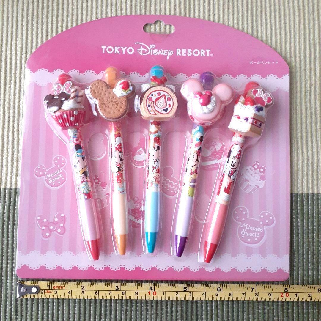 ディズニー　ミニー　ボールペン　スイーツ　お菓子　パティシエ　ケーキ　マカロン