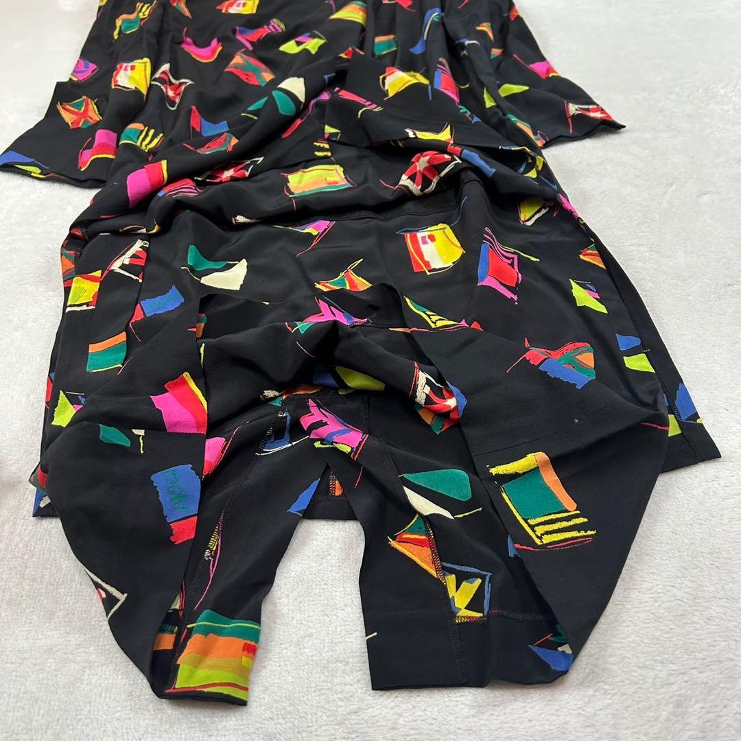 K420 新品未使用 L フェンディ イタリア製 ひざ丈ワンピース レディース