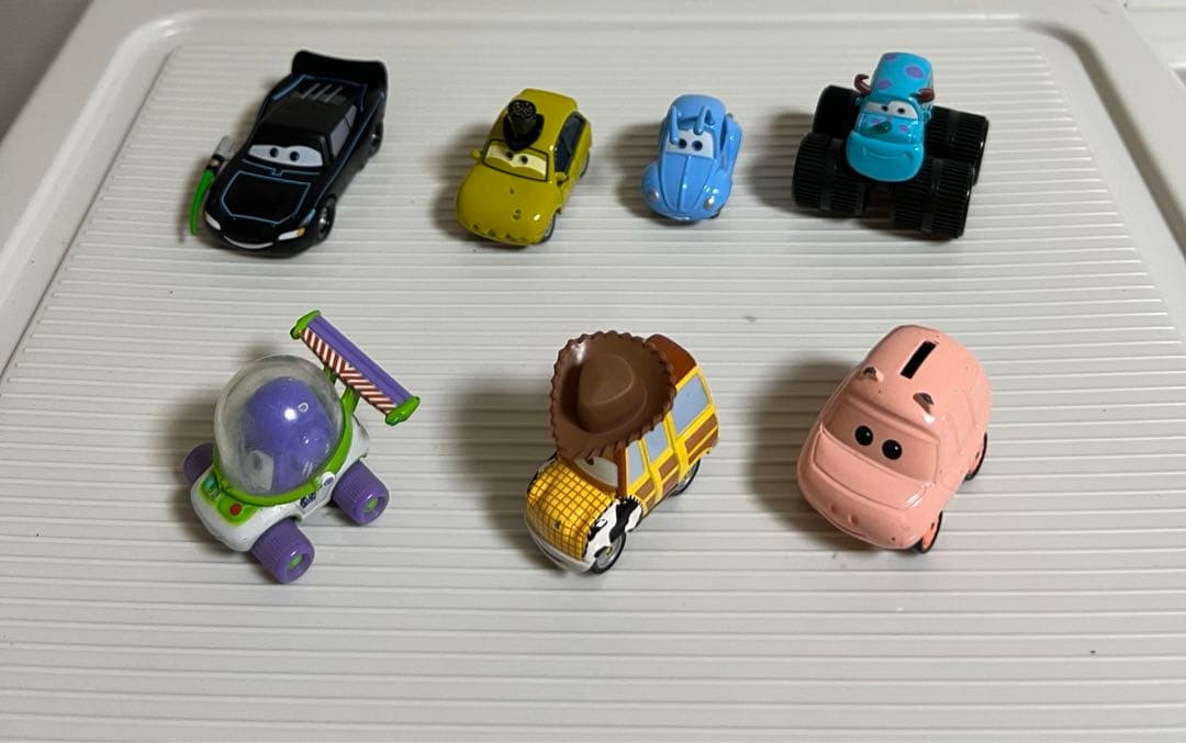 カーズミニカー、 PTフリー、フリック、スターウォーズ、サリー、ウッディー