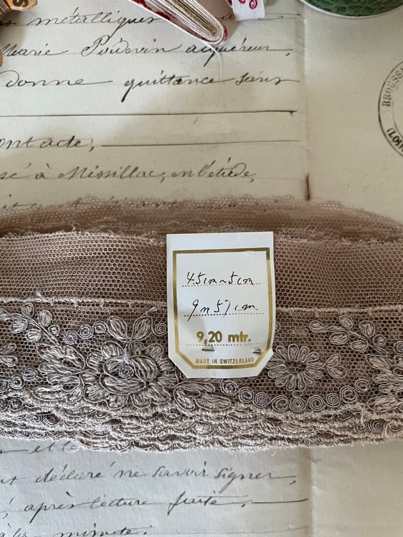 フランスアンティークレース チュールレース