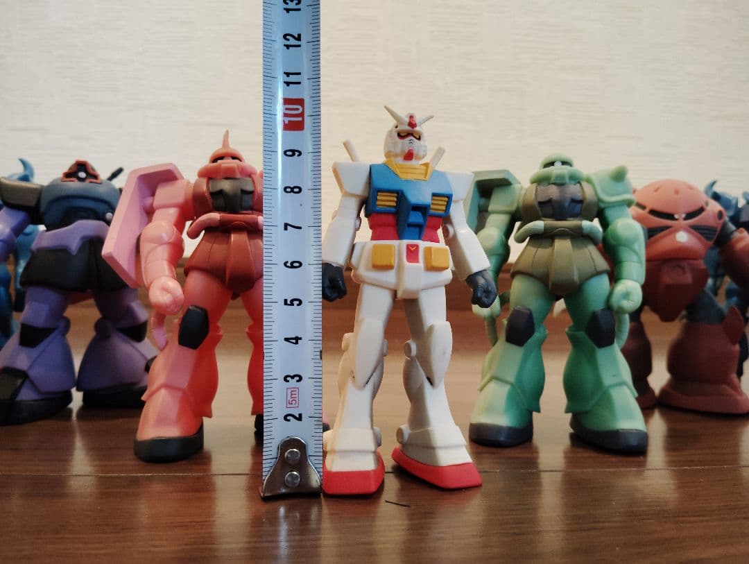 初代　機動戦士ガンダム　フィギアセット　ソフビ（オマケ付き）