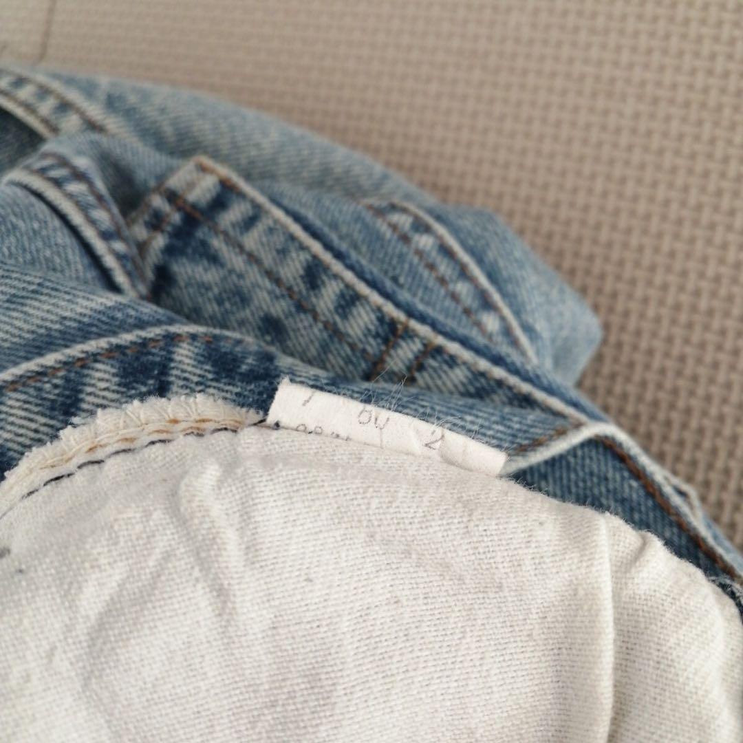 80s レア ボタン裏2 66後期 ゴールデンサイズ リーバイス 501