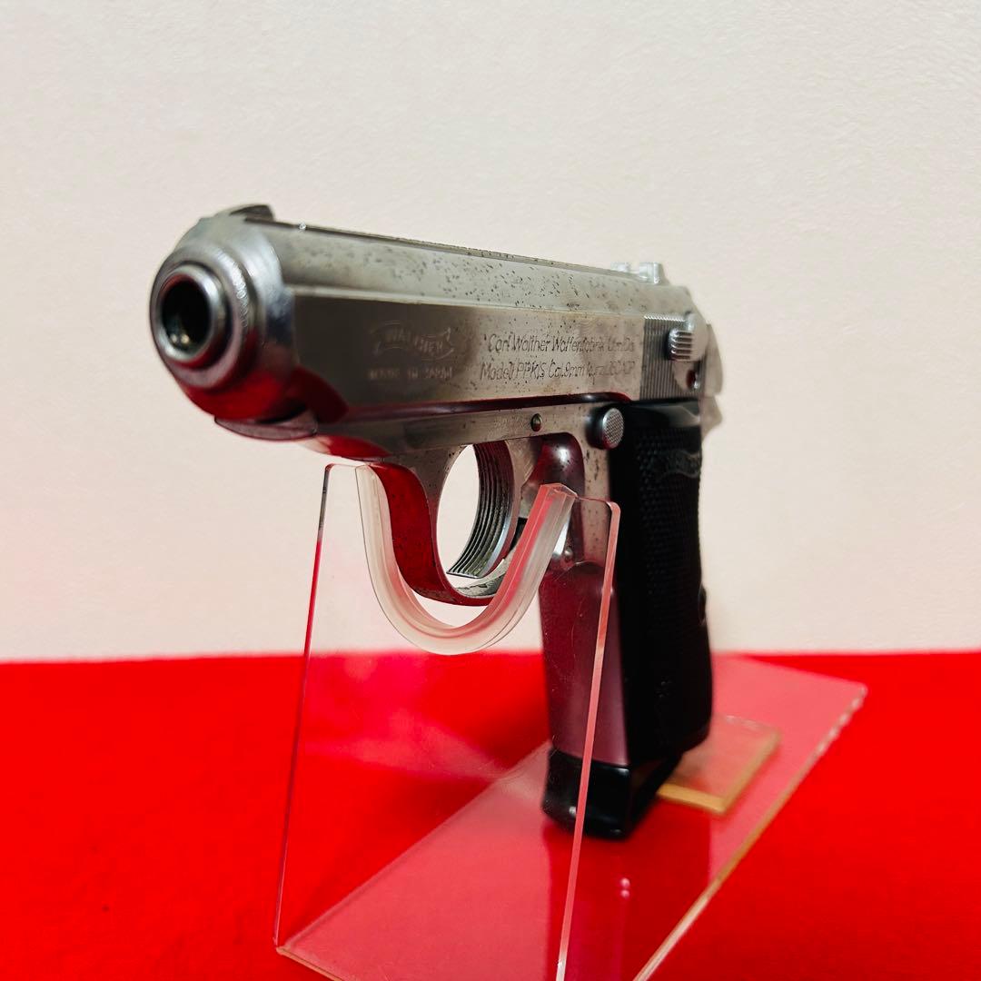 マルゼン　ワルサーPPK/S 2丁セット　ブラック　シルバー　ブラックメタル