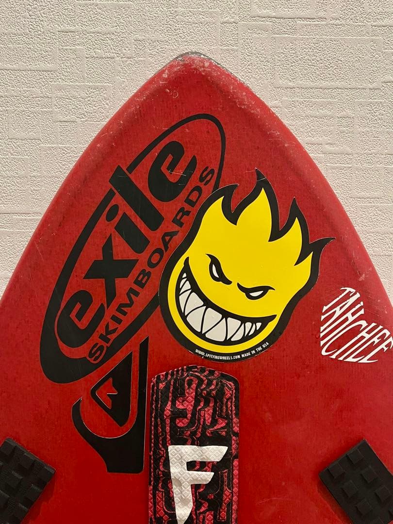 スキムボード exile レッド カーボン素材 130×50 SALE中