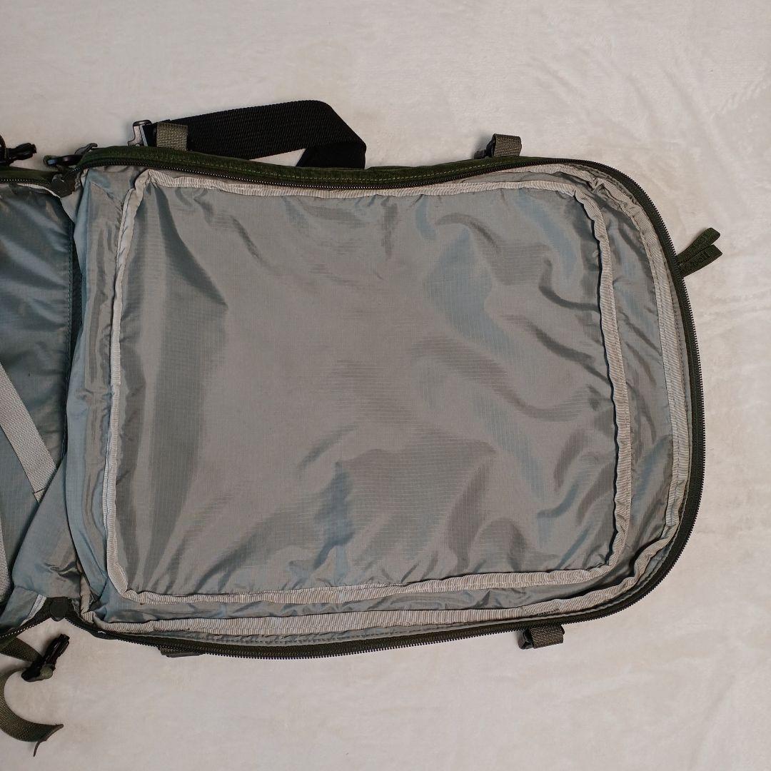 mont-bell モンベル　3WAYバッグパック　大容量　オリーブ