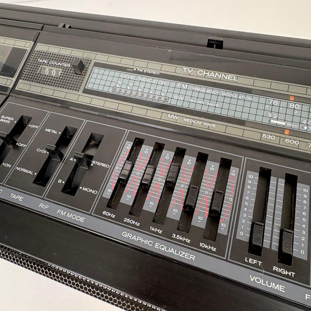 ★現状品★ HITACHI 日立 メタル対応ラジカセ TRK-7620