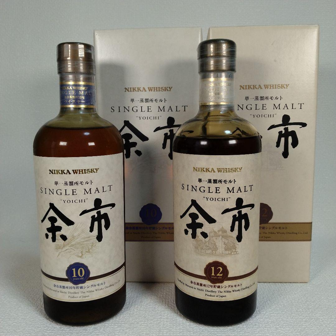 【未開栓】余市10.12年シングルモルト前期 “単一蒸溜所モルト“12年コルク