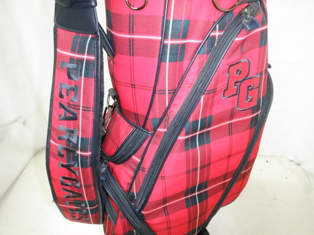 PEARLY GATES★パーリーゲイツ★9.0型★良品★スタッフ★RED