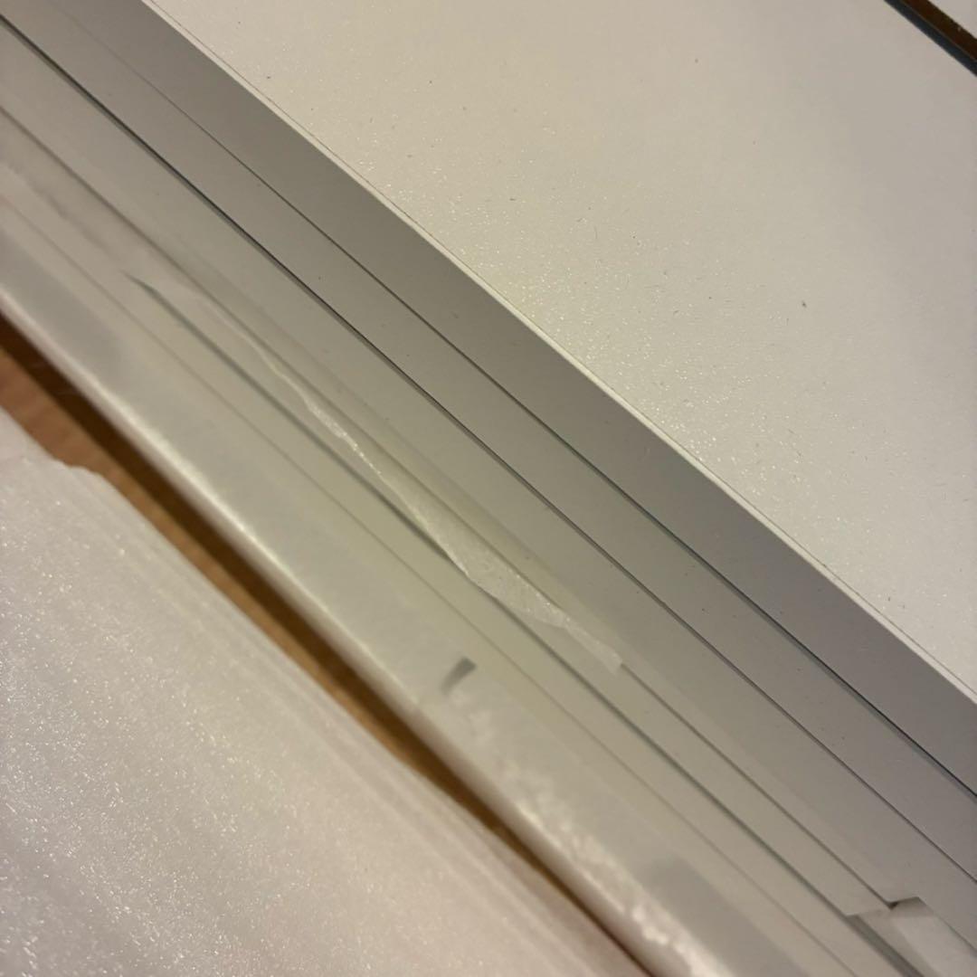 猫トイレキャビネット 木製ホワイト 爪とぎ付き