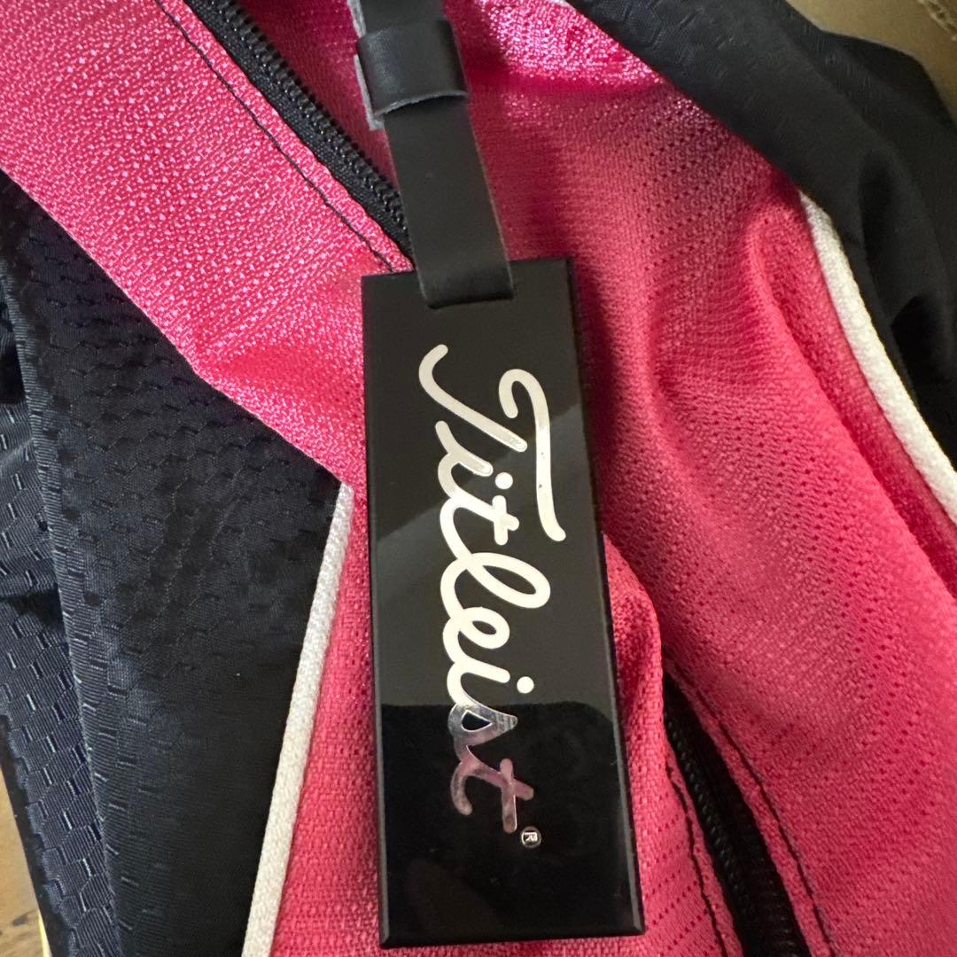 【美品】TITLEIST キャディバッグ　9.5型　軽量