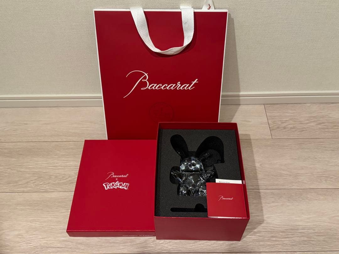 Baccarat バカラ　ポケモンコレクション　ピカチュウ　未使用