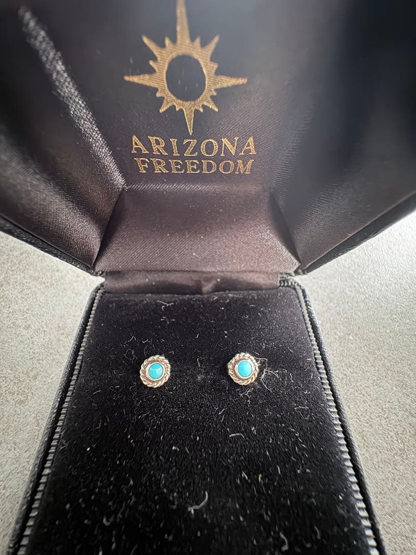 ARIZONA FREEDOM ターコイズ スタッドピアス