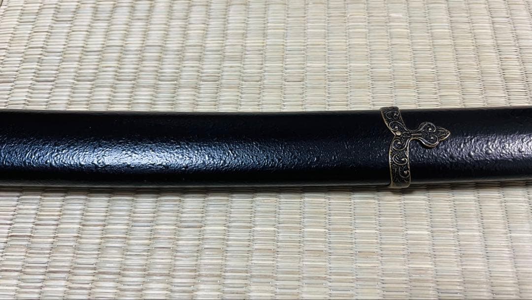 模造刀 大刀 武田二十四将 山本勘助佩刀 太刀 拵え 251012-3