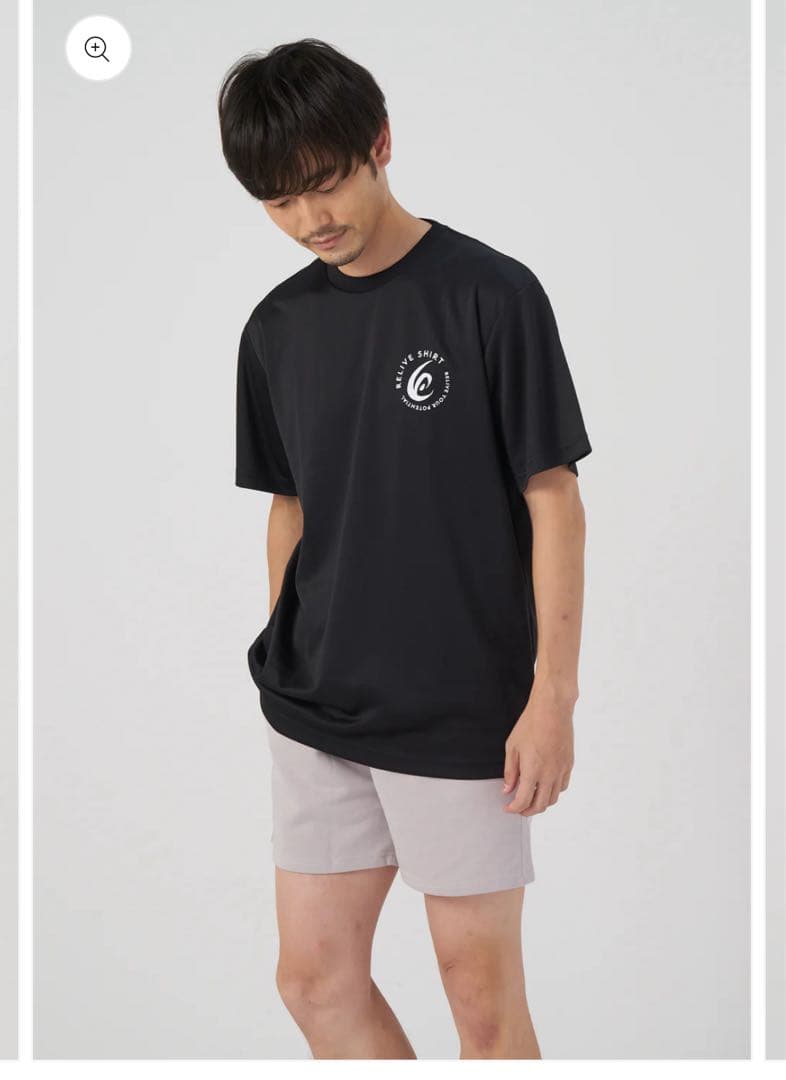 新品未使用　リライブシャツスポーツ 3L ブラック 男女兼用 冷感生地