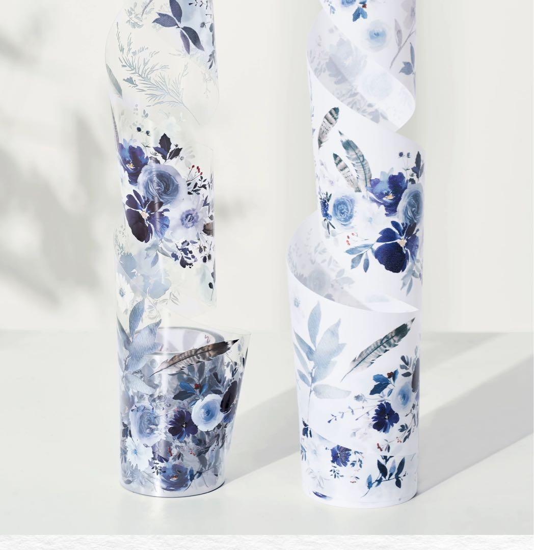 ⭐️SALE⭐️WT《霜色尽染》海外マスキングテープ　マステ 【2701】