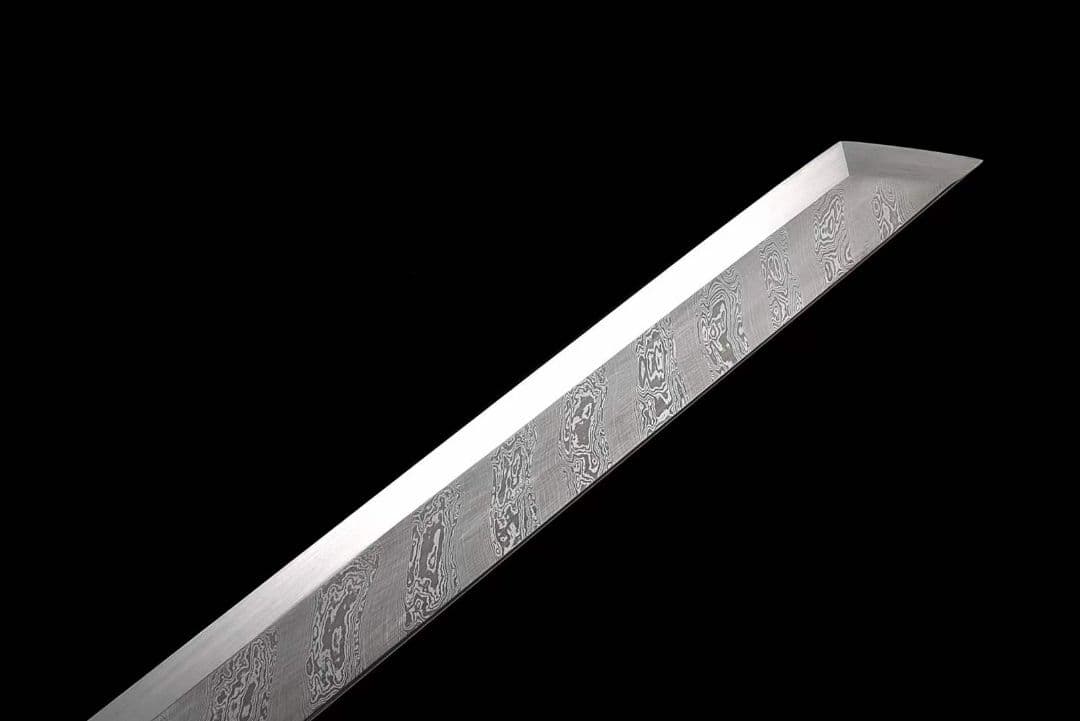 （ねじれ紋様）魔龍唐刀（銅鞘） 古兵器 武具　刀装具　日本刀　模造刀 居合刀