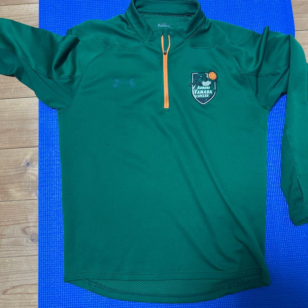 青森山田SOCCER ジャージ 緑色