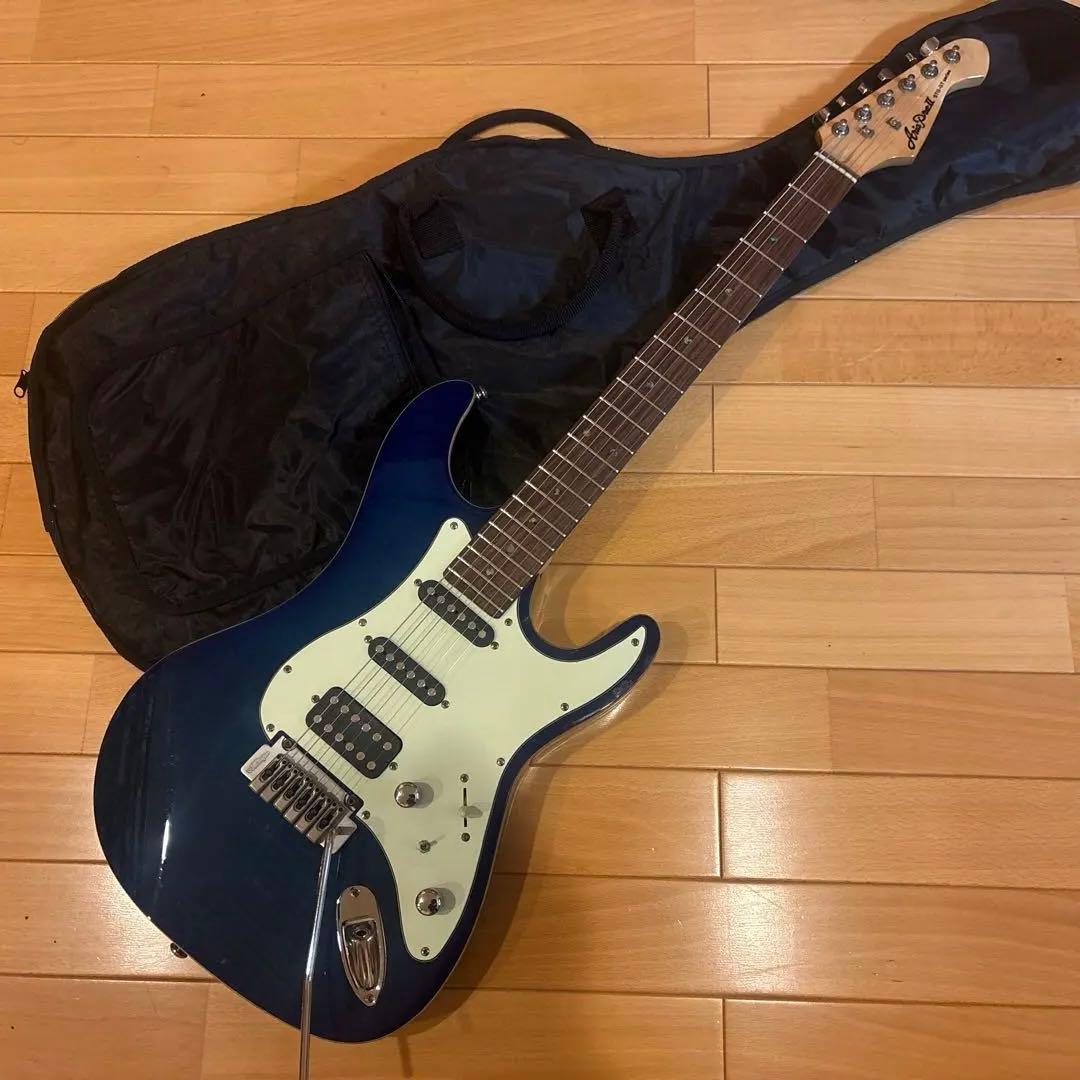 Aria Pro II STG-GT Series エレキギター ブルー系色