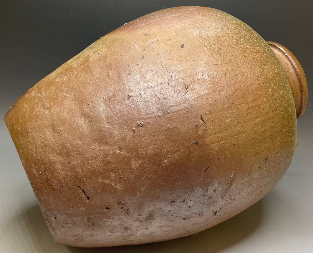 古丹波　猫掻き　壺　室町〜桃山時代　36cm t148