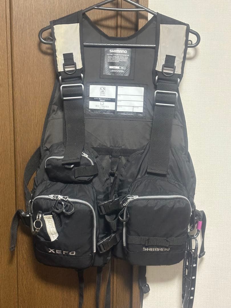 公*ん様 SHIMANO XERO ライフジャケット 黒