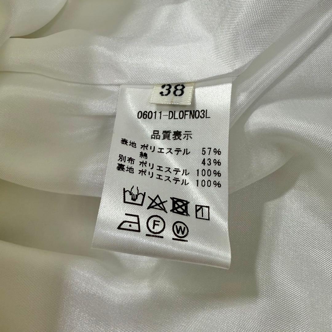 極美品✨デイジーリンフォクシー 10万 ワッフルレディ ジャガードドレス 白