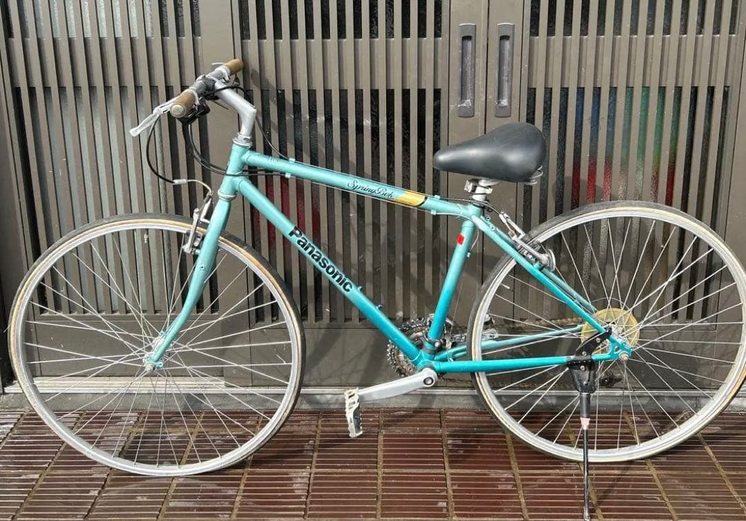 送料無料￼パナソニック￼Spring Bok 3×9速 700C 絶版車