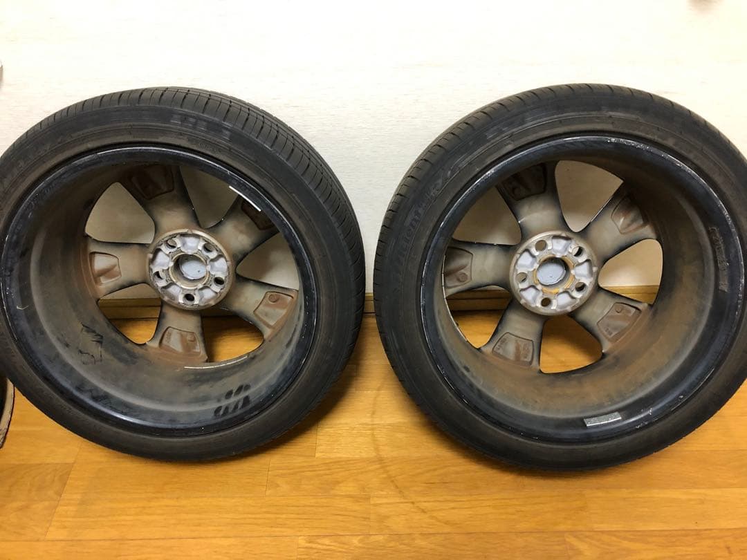 220系 クラウンRS 純正ホイール 18インチ スパッタリング