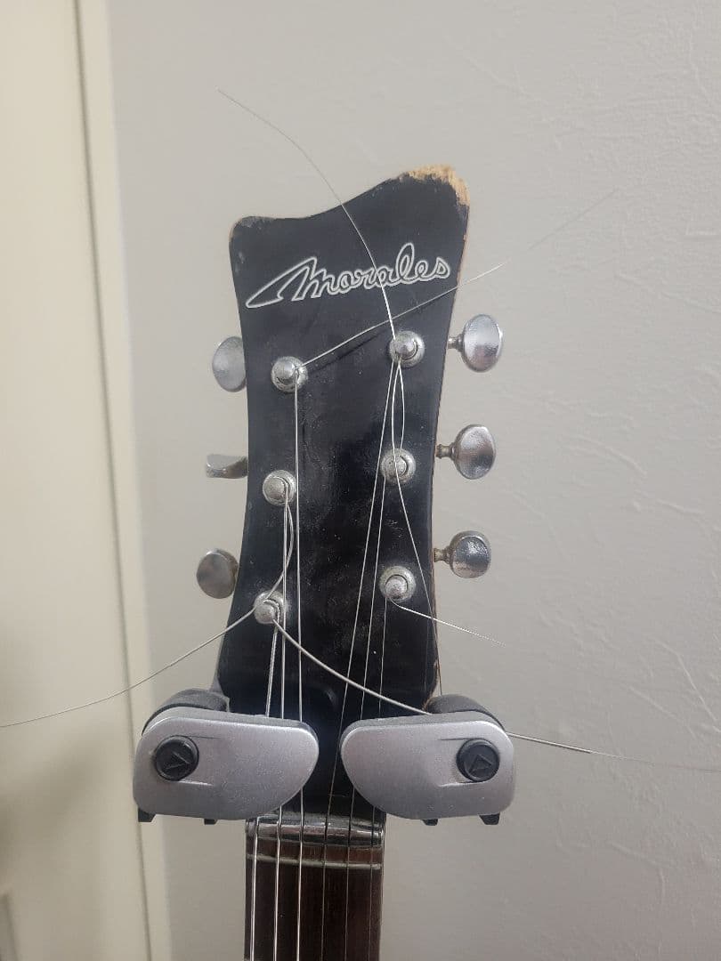 Morales モズライトタイプ エレキギター ブラック