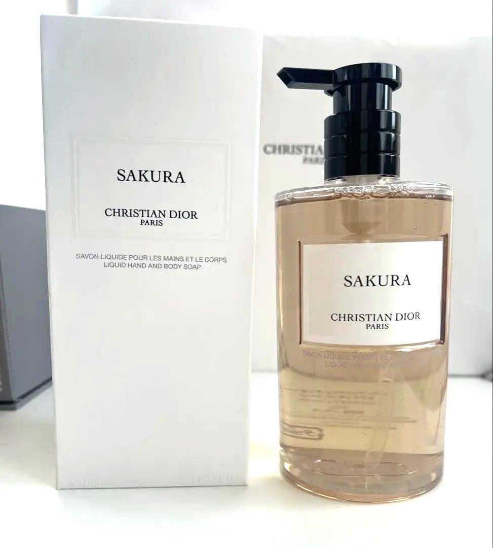 【新品未使用】Christian Dior SAKURA ハンド&ボディーソープ