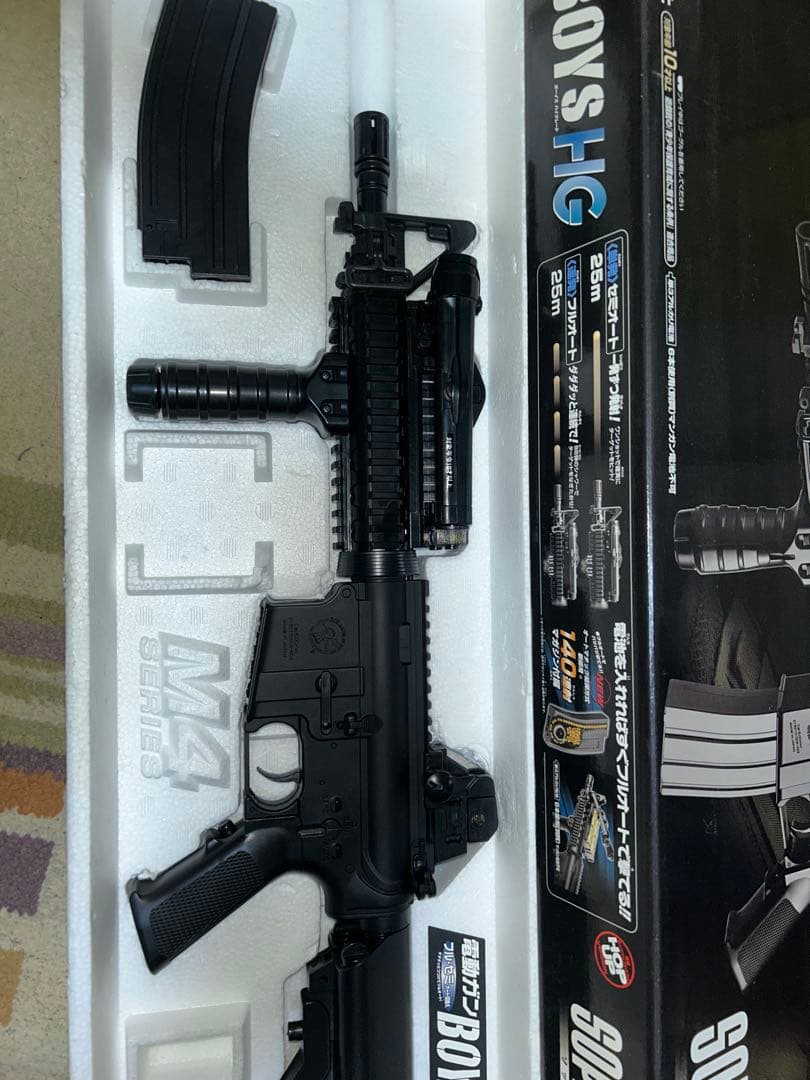 M4シリーズ SOPMOD 電動ガン ブラック