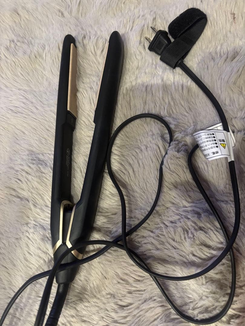 KINUJO ストレートヘアアイロン ブラック/ゴールド