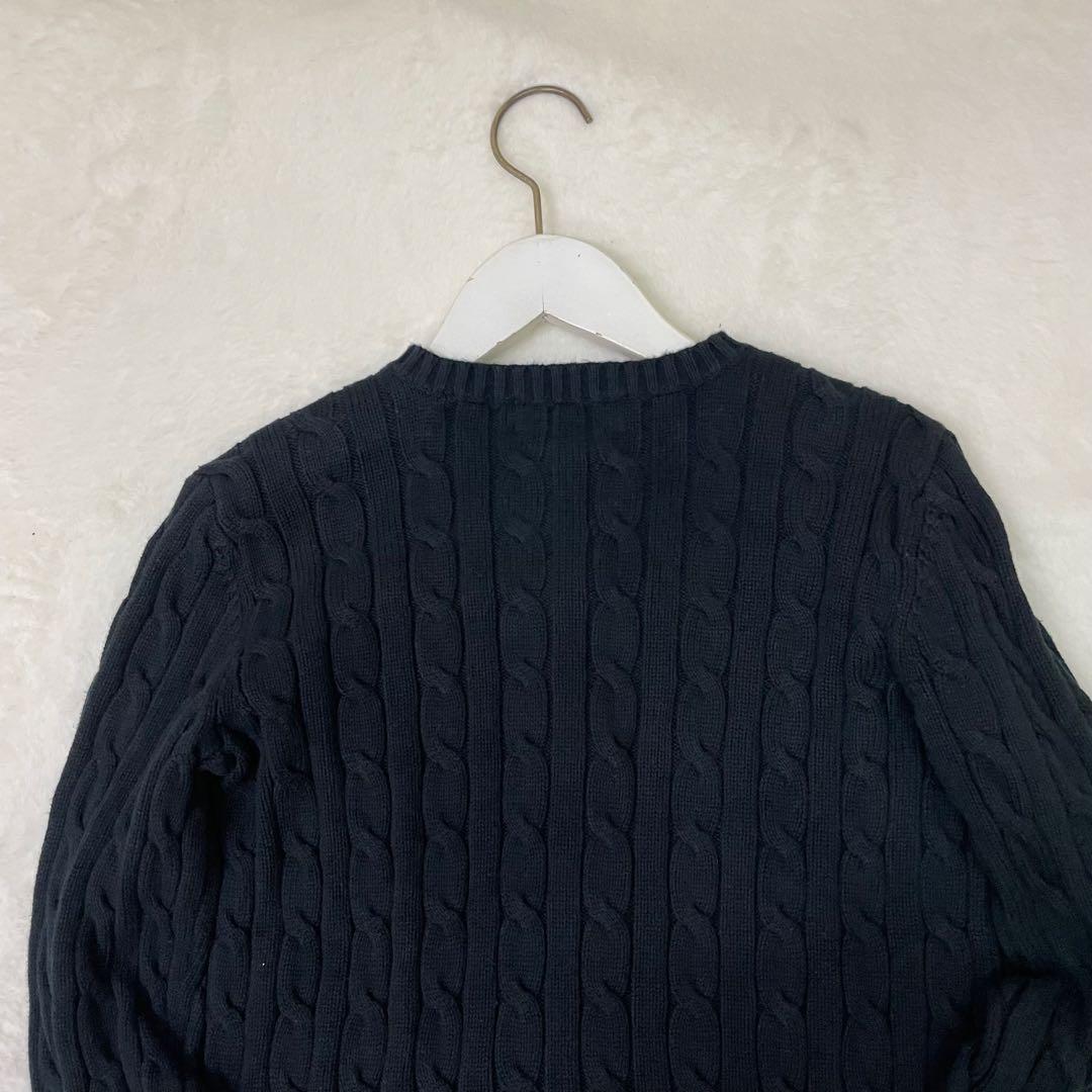 極美品　LAUREN RALPH LAUREN ケーブルニット カーディガン