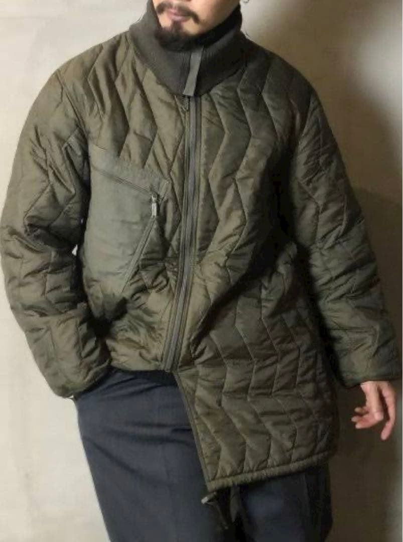 ドイツ軍ミリタリーキルティング　ブルゾン　サバゲー　キルティング　実物