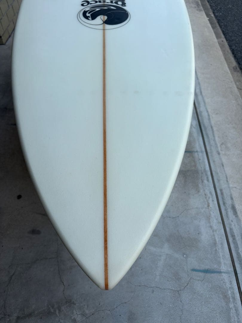 grace surf ショートボード ファンボード ホワイト 中古