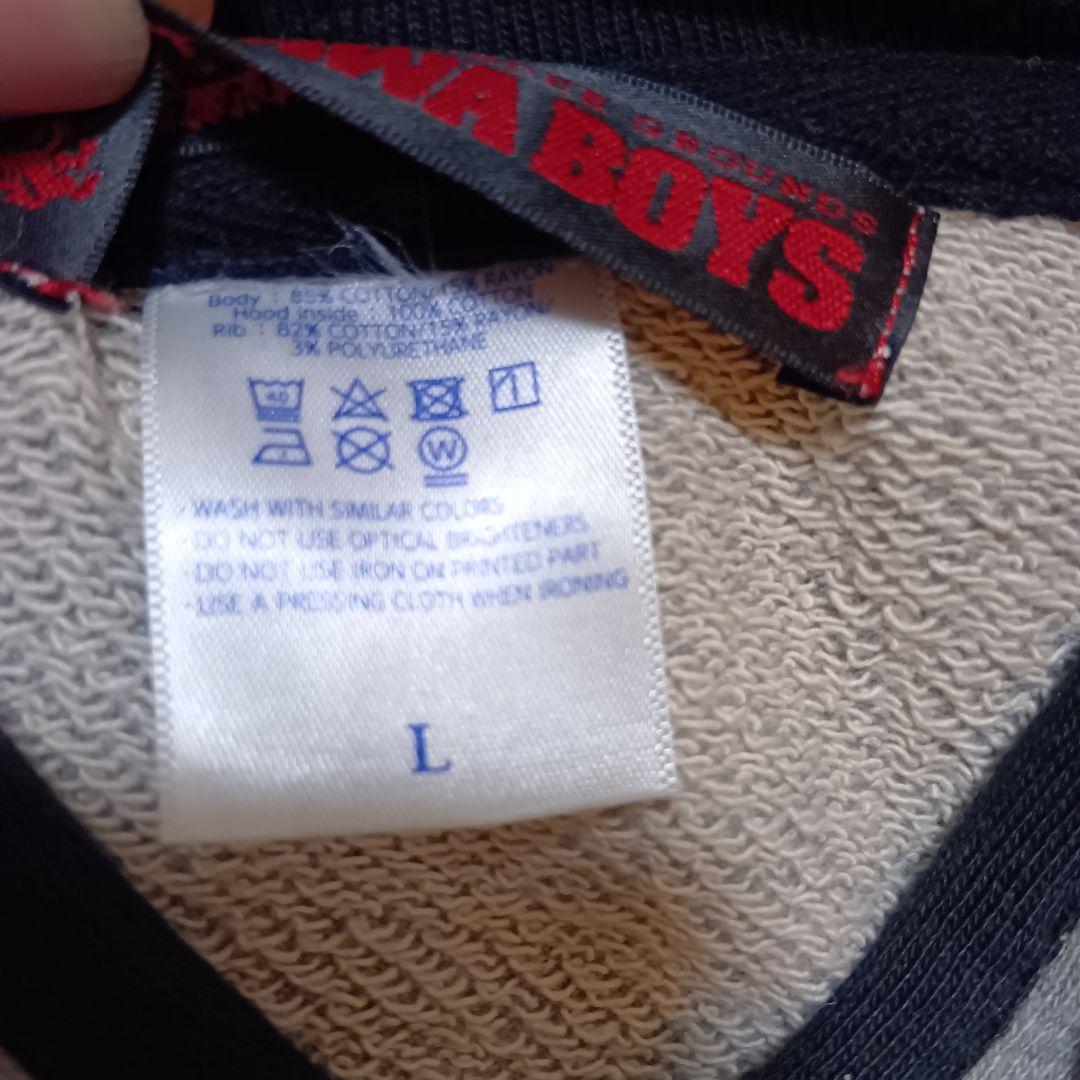 URAWA BOYS 威風堂々 パーカー グレー L 浦和レッズ 浦和ボーイズ