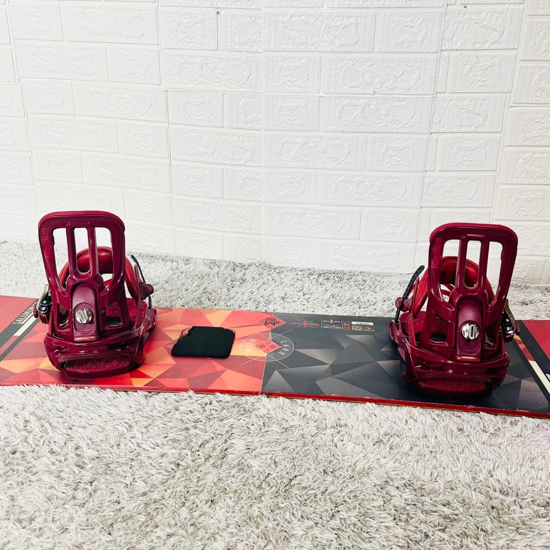 【初心者おすすめ】サロモン WILDCARD 150cm スノーボード セット