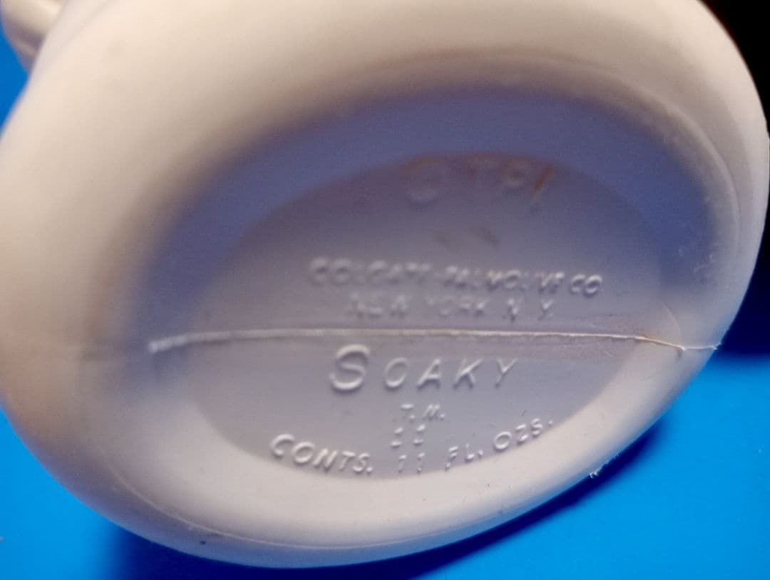 1960s米国ヴィンテージソーキー ソープボトル フィリックス、Mr.マグー