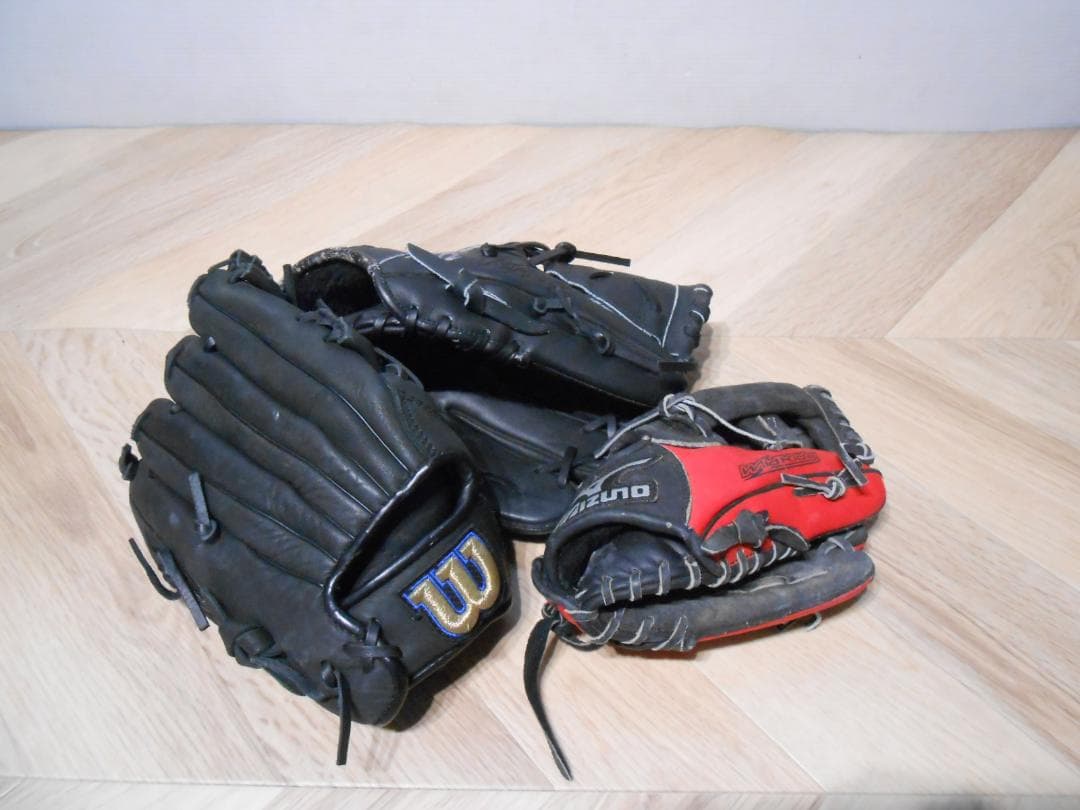 子供用 グローブ 3点セット ミズノ ウィルソン