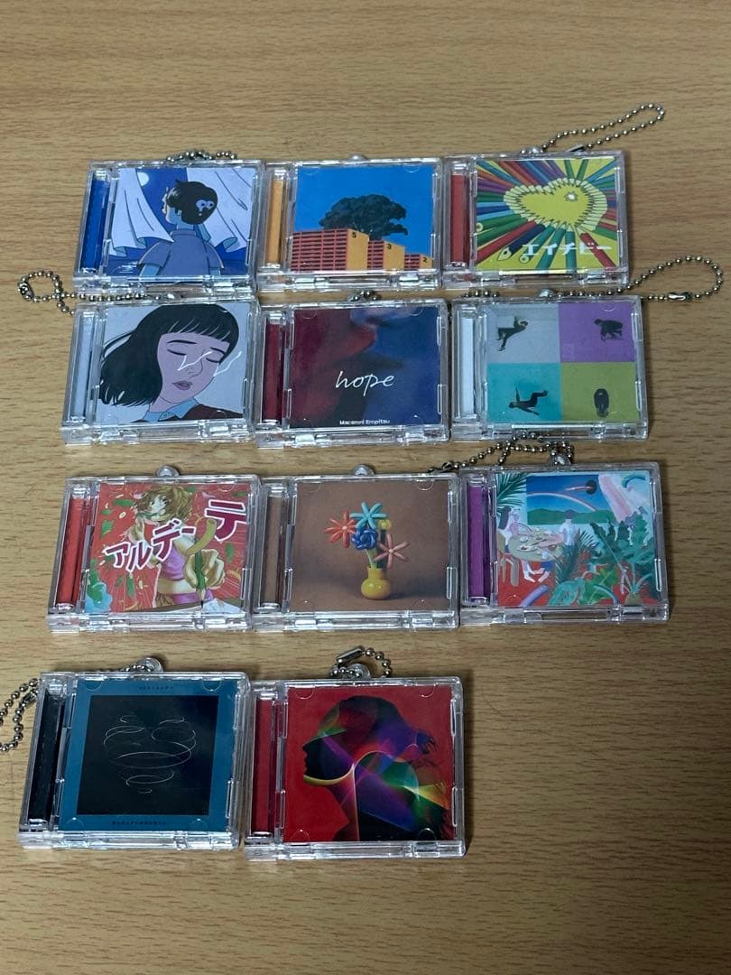 マカロニえんぴつのキーホルダー11個セット