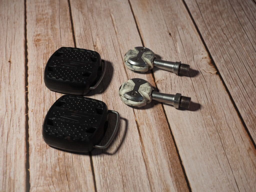 Specialized ブラック ロードバイクシューズ ペダル　クリート付き