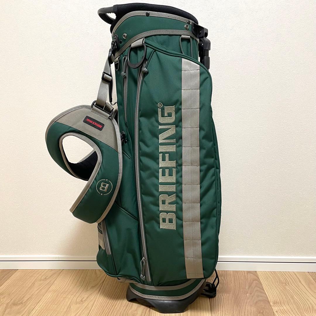 【希少】BRIEFING キャディバッグ CR-4 グリーン 緑 限定