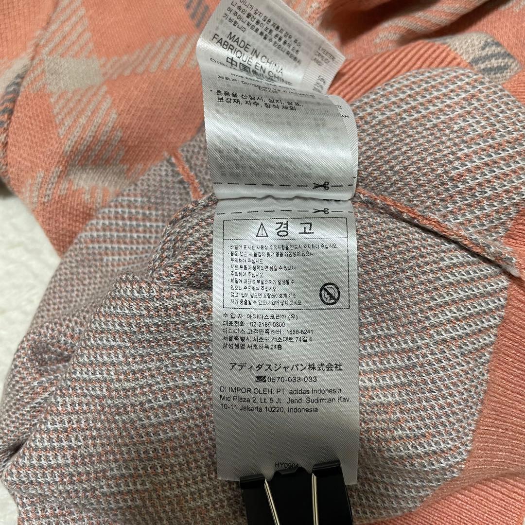 新品未使用【アディダスゴルフ】ニット　セットアップ　スカート　ピンク　M