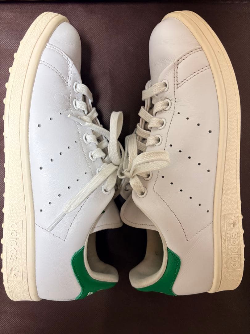 adidas Stan Smith ゴルフシューズ ホワイト/グリーン