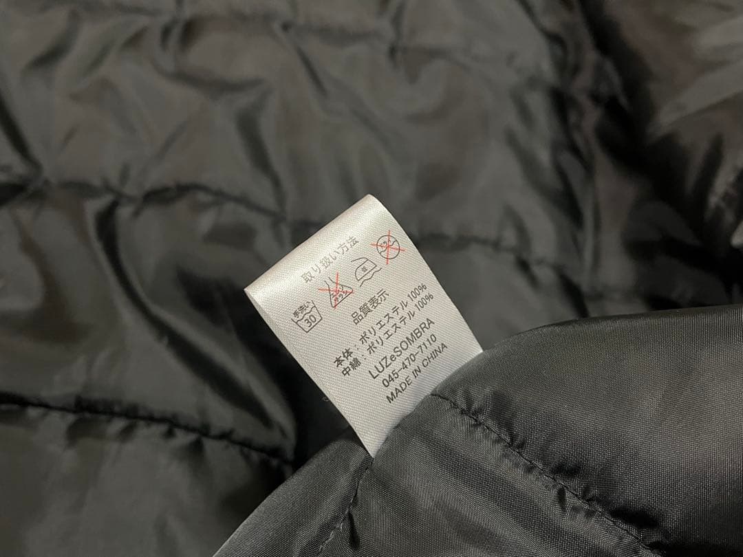 LUZeSOMBRA TOP TEAM 中綿 ブルゾン ジャケット Sサイズ
