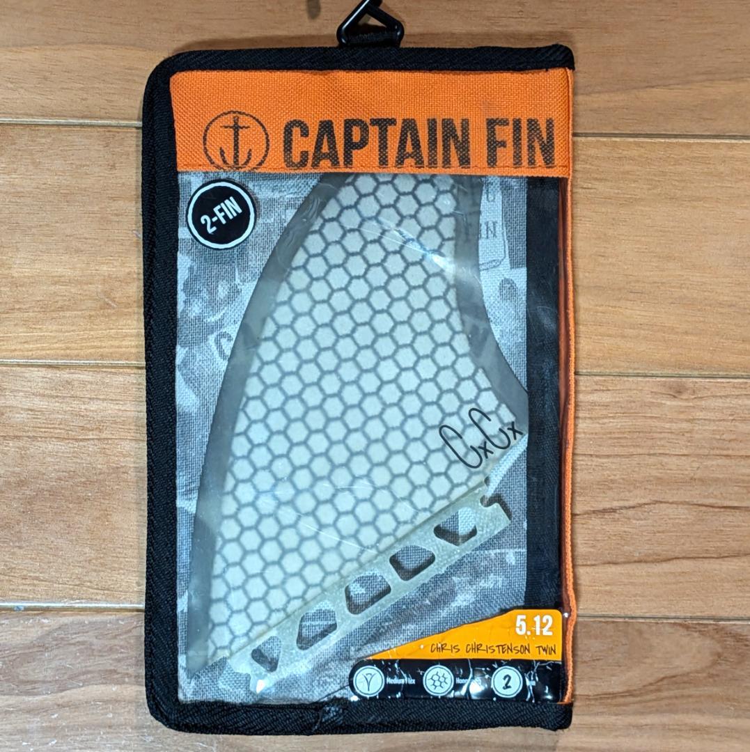 美品Captain Fin クリステンソンキール　ハニカムコア　フユーチャー