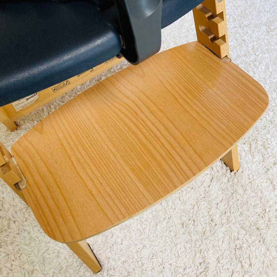 wari ビヨンドジュニア　木製　ベビーチェア　ガード　テーブル付き