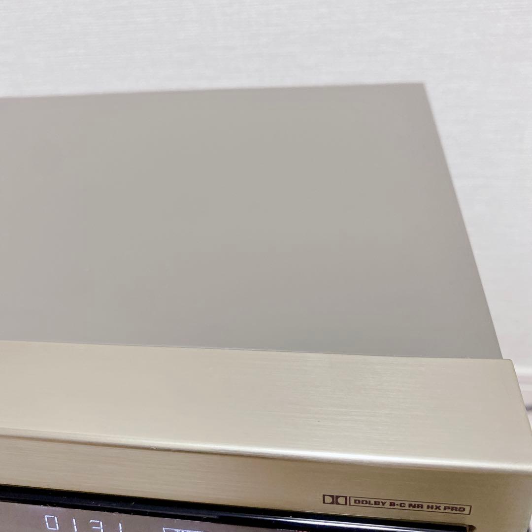 極美品 高級機 TEAC V-1050 3ヘッド Dolby B/C リモコン付